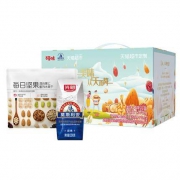 2日10点：百草味光明莫斯利美味从天而降礼盒1575g（每日坚果+酸奶）