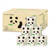 京东PLUS会员： 心相印 竹π竹派本色卷纸 3层150g*24粒 *3件