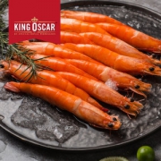 喵生鲜 KingOscar 熟冻拉直凡纳对虾 750g BAP4星品质 138元包邮 平常178元