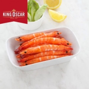 喵生鲜认证 泰国原装 KingOscar 熟冻拉直凡纳对虾 750g BAP4星品质 138元包冷链运输 京东500克159元