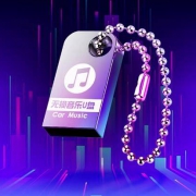 23日0点：FULU/福鹿  车载u盘带无损热门音乐视频  16G黑胶升级版 极光银