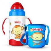 Nuby 努比 不锈钢真空保温吸管杯 280ml *2件 +凑单品