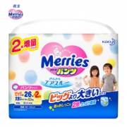 88VIP：Merries 妙而舒 婴儿拉拉裤 XXL28片 74.12元含税包邮