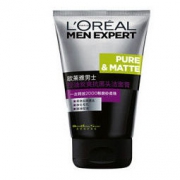 欧莱雅LOREAL 男士控油炭爽抗黑头洁面套装（洁面膏100mlx2+洁面50mlx2）（洗面奶男 去黑头 护肤品）