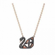 中亚Prime会员：Swarovski 施华洛世奇 Pendant Necklace 镂空黑天鹅项链 5281275