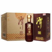 潭酒 鎏金岁月 酱香型白酒 53度 500ml*6