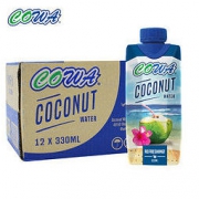 COWA 清甜椰子汁 330ml*12瓶