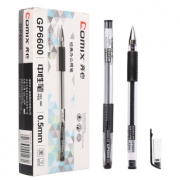Comix 齐心 GP6600 中性笔 黑色 0.5mm 12支 6.8元包邮