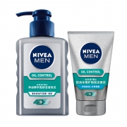88VIP：Nivea 妮维雅 男士洁面炭泥（150ml 送洁面泥 50ml） *2件 31元包邮（前30分钟）