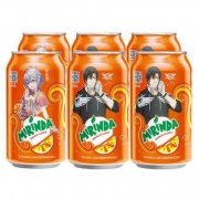 Mirinda 美年达 橙味汽水 330ml*6听 *2件