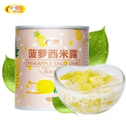 黄桃西米露3罐+菠萝西米露3罐