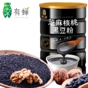有蝉旗舰店 黑芝麻糊核桃黑豆粉600g 券后￥19.9