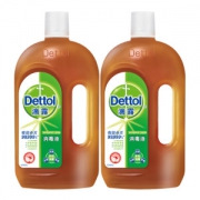 滴露 除菌杀菌消毒液 1.2L*2件 安全有效可洗伤口