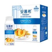 限地区：伊利 安慕希希腊风味酸奶 高端颗粒系列 黄桃+燕麦 200g*10盒/礼盒装