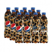 限地区：百事可乐 2019年限量口味 雪盐焦糖味可乐型汽水 500ml*12瓶*2件