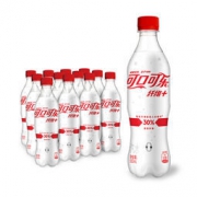可口可乐 纤维+ 无糖零热量 膳食纤维 汽水 碳酸饮料 500ml*12瓶 *3件