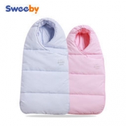 Sweeby 史威比 婴儿抱被秋冬纯棉睡袋