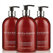 Baylis & Harding 黑胡椒&人参洗手液 500mlx3瓶装