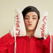 FEIYUE 中国飞跃 DF/1-2077  男女高帮款帆布鞋 78元包邮（需用券）