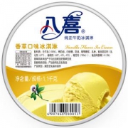 限地区：八喜冰淇淋香草口味1100g*1桶