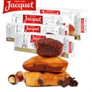 法国进口，JACQUET 雅乐可 迷你巧克力粒蛋糕150g*3盒 5折