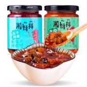 津山口福 香辣牛肉酱+鱼干酱 220g 各1瓶 *2件 19.8元包邮（需用券）