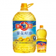 8日0点、88VIP：多力 葵花籽食用油 5L 加赠250ml小油 61.26元包邮（前2小时）