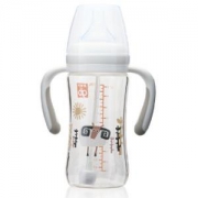 京东PLUS会员：gb好孩子盘羊系列宽口径玻璃奶瓶260ML*5件+凑单品