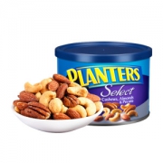 美国进口 卡夫旗下 绅士Planters 碧根果+巴旦木+腰果 混合盐焗坚果仁 233g