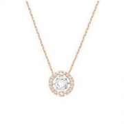 SWAROVSKI 施华洛世奇 圆型跳动的心项链 38cm