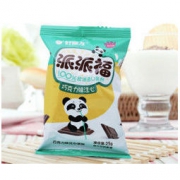 Orion 好丽友 营养早餐点心零食 注心 下午茶 熊猫派派福巧克力味8枚200g/盒