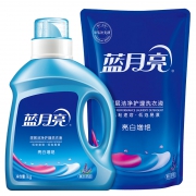 蓝月亮 亮白增艳洗衣液 2kg *6件 106.4元包邮（需用券，合17.73元/件）