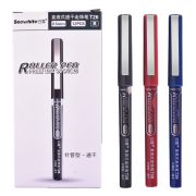 Snowhite 白雪 T26 直液式速干走珠笔 0.5mm 12支装 15元包邮（需用券）