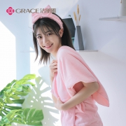 grace 洁丽雅 毛巾浴巾 两件套 24.9元包邮（需用券）