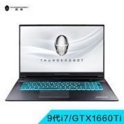 ThundeRobot 雷神 召唤师911 Plus 17.3英寸游戏本（I7-9750H、8G 、GTX1660Ti、 1TB+256GB）