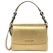 小巧精致，Michael Kors Saffiano索菲亚小号皮革挎包