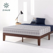 Zinus 际诺思 CN-SWPB-12 双人实木床 150cm*200cm 899元包邮