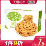 ￥7.92 好吃点饼干甄好曲奇椰奶味208g