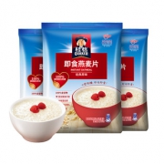 桂格 即食燕麦片冲饮原味1kg*3袋 券后￥45.6