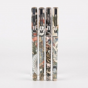 晨光 x 大英博物馆 水浒豪杰系列 速干中性笔 0.5mm 黑色 4支/盒 10.5元（需用券）