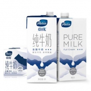 芬兰蔚优Valio全脂纯牛奶进口纯奶1L*12