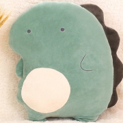蓝白玩偶 毛绒抱枕 33*50cm 19.9元包邮（下单立减，限前1万件）