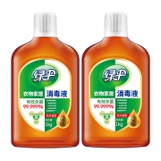 绿伞 衣物消毒液 松木香型 1kg*2瓶 30.72元包邮（需用券）