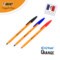 BIC 比克 Cristal orange经典橙色圆珠笔 0.7mm 12支装 7.9元包邮（需用券）