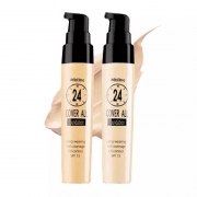 25日0点：Mistine 24小时不脱妆粉底液 25ml *2件 97.5元包税包邮（合48.75元/件）