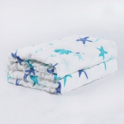 Pororo 婴秀 婴儿四层泡泡纱浴巾 60*60cm 9.9元包邮（需用券）