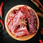 西藏特产 超风干9成干 牦牛肉干 500g 59.8元包邮 小降10元