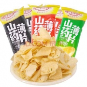 吧得吧 山药薯片 32g *10件