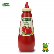 ￥12.8 呱呱 番茄酱 挤压瓶装580g*2