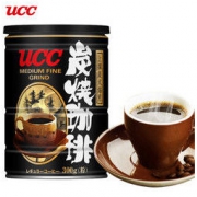 临期品： UCC 悠诗诗 炭烧咖啡粉 300g